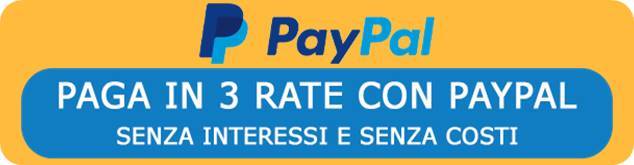 Da Compraleporteonline paghi in tre rate con PayPal